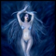 Mermaid in blue